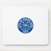 Verzegeling van suikerland (Texas) Muismat (Voorkant)