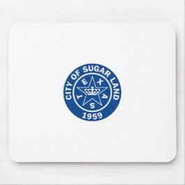 Verzegeling van suikerland (Texas) Muismat