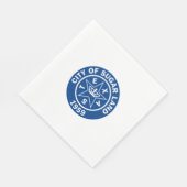 Verzegeling van suikerland (Texas) Servet (Hoek)