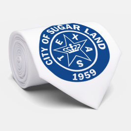 Verzegeling van suikerland (Texas) Stropdas
