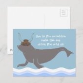 Verzegeling Viking Illustratie Briefkaart (Voorkant / Achterkant)