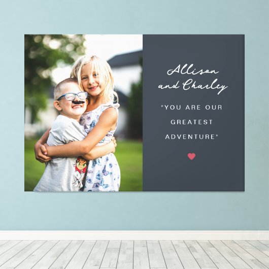 Verzegelingen op maat canvas afdruk (Insitu (Houten vloer))