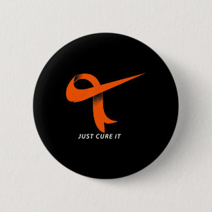 Verzeker u het Oranje bewustzijn van de koolstofle Ronde Button 5,7 Cm