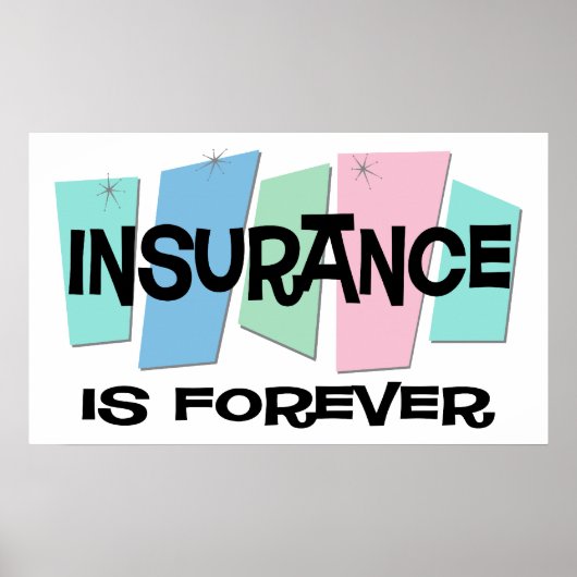 Verzekering blijft bestaan poster (Voorkant)
