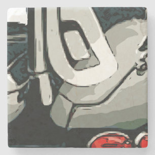 VERZEKERING - FIN #6 STENEN ONDERZETTER