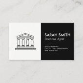 Verzekering / makelaar / makelaar visitekaartje (Voorkant)