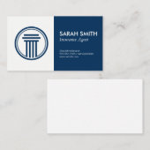 Verzekering / makelaar visitekaartje (Voorkant / Achterkant)