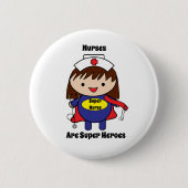 Verzekeringen Super Heroes Cute personaliseren Ronde Button 5,7 Cm (Voorkant)