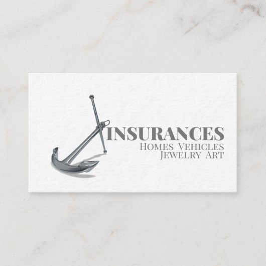 Verzekeringen - Visitekaartje (Voorkant)