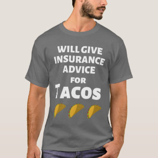 Verzekeringsadvies Grappige Agent Leven Auto Offic T-shirt
