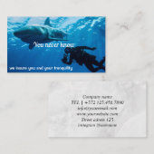 Verzekeringsadviseur Verzekeringsagent Business Ca Visitekaartje (Voorkant / Achterkant)