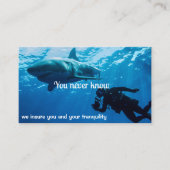 Verzekeringsadviseur Verzekeringsagent Business Ca Visitekaartje (Voorkant)