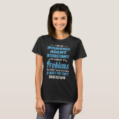 Verzekeringsagent Assistent T-shirt (Voorkant volledig)