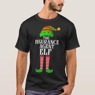 Verzekeringsagent Elf Family Matching Costume Ch T-shirt