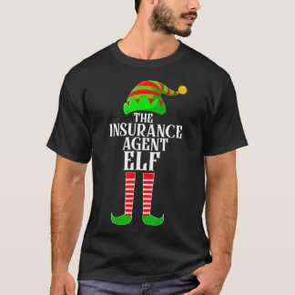 Verzekeringsagent Elf Family Matching Costume Ch T-shirt