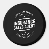 Verzekeringsagent Functietoestel Magneet (Voorkant)