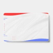 Verzekeringsagent ID-kaart Badge (Achterkant)