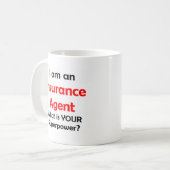 verzekeringsagent koffiemok (Voorkant links)