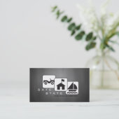 Verzekeringsagent, Visitekaartje (Staand voorkant)