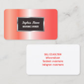 Verzekeringsagent Visitekaartje (Voorkant / Achterkant)