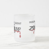 Verzekeringsagent Zombie Matglas Koffiemok (Center)