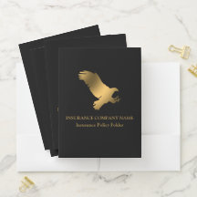 Verzekeringsbeleid zwart | Goud
