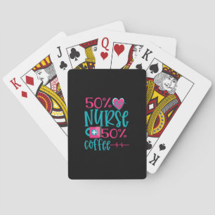 Verzekeringscadeau 50 Zuster 50 Koffie Pokerkaarten
