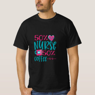Verzekeringscadeau   50 Zuster 50 Koffie T-shirt