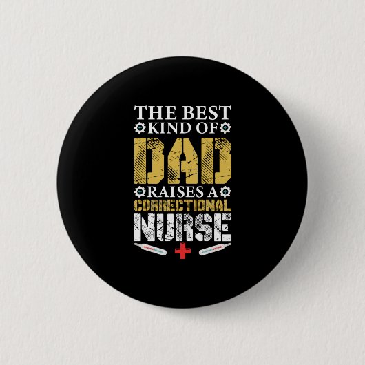 Verzekeringscadeau | De beste vader Ronde Button 5,7 Cm (Voorkant)