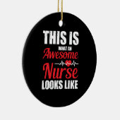 Verzekeringscadeau | Dit is wat een Geweldige verp Keramisch Ornament (Rechts)