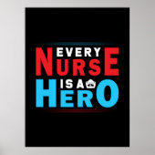 Verzekeringscadeau | Elke verpleegster is een hele Poster (Voorkant)