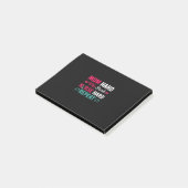 Verzekeringscadeau | Harde verzorging van moeder Post-it® Notes (Schuin)