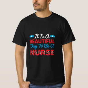 Verzekeringscadeau Het is een mooie dag om een v T-shirt
