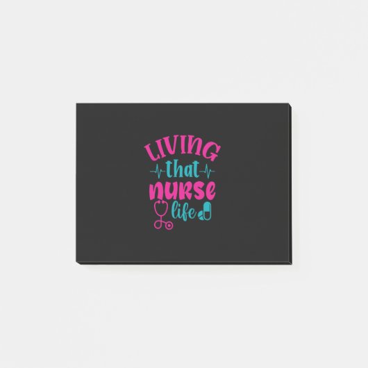 Verzekeringscadeau | Het leven van deze verpleegst Post-it® Notes (Voorkant)