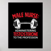 Verzekeringscadeau | Huisvestingsdienst mannen Poster (Voorkant)