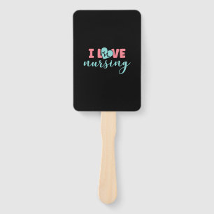 Verzekeringscadeau I Love Nursing Handwaaier