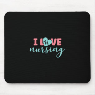 Verzekeringscadeau I Love Nursing Muismat