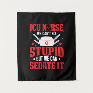 Verzekeringscadeau   ICU-verpleegster die we niet  Wandkleed