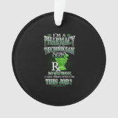 Verzekeringscadeau | Ik ben apotheker Ornament (voorkant)