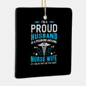 Verzekeringscadeau | Ik ben een trots man Keramisch Ornament (Rechts)