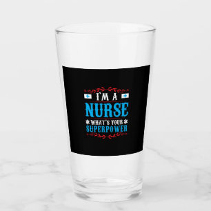 Verzekeringscadeau Ik ben een verpleegster die j Glas