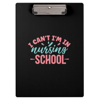 Verzekeringscadeau | Ik ben in de verpleegschool Klembord