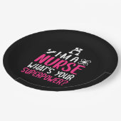 Verzekeringscadeau | Ik ben verpleegster wat je Su Papieren Bordje (Gekanteld)