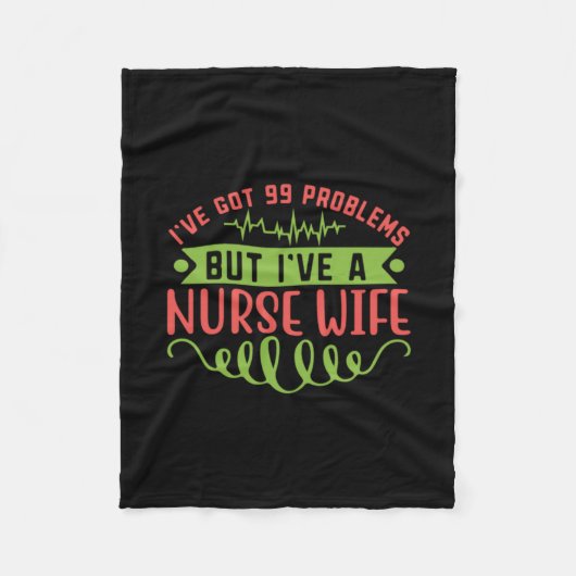 Verzekeringscadeau | Ik heb 99 problemen Fleece Deken (Voorkant)