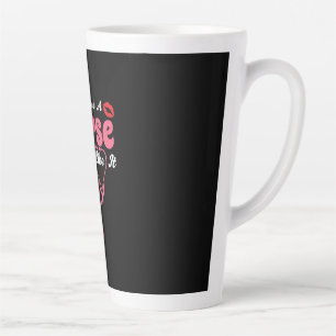 Verzekeringscadeau   Ik heb een verpleegster gekus Latte Mok