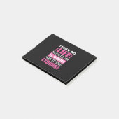 Verzekeringscadeau | Ik heb geen leven omdat ik le Post-it® Notes (Schuin)