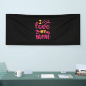 Verzekeringscadeau | Ik hou van mijn moeder Spandoek (Beurs)