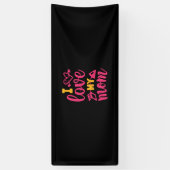 Verzekeringscadeau | Ik hou van mijn moeder Spandoek (Verticaal)
