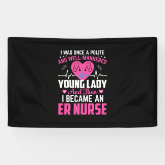 Verzekeringscadeau | Ik was ooit de Nice verpleegs Spandoek