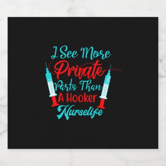 Verzekeringscadeau | Ik zie meer particuliere onde Bier Etiket (Enkel label)